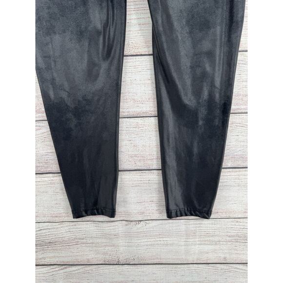 SPANX Shape Faux Leather Leggings Women's Size 2X Black - Picture 6 of 11